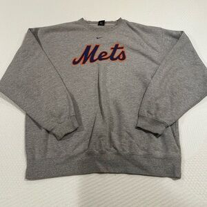 Nike Vintage Mets Crewneck Mens